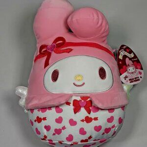 Squishmallows Sanrio 8" Valentine’s My Melody Hello Kitty Friends Collectible